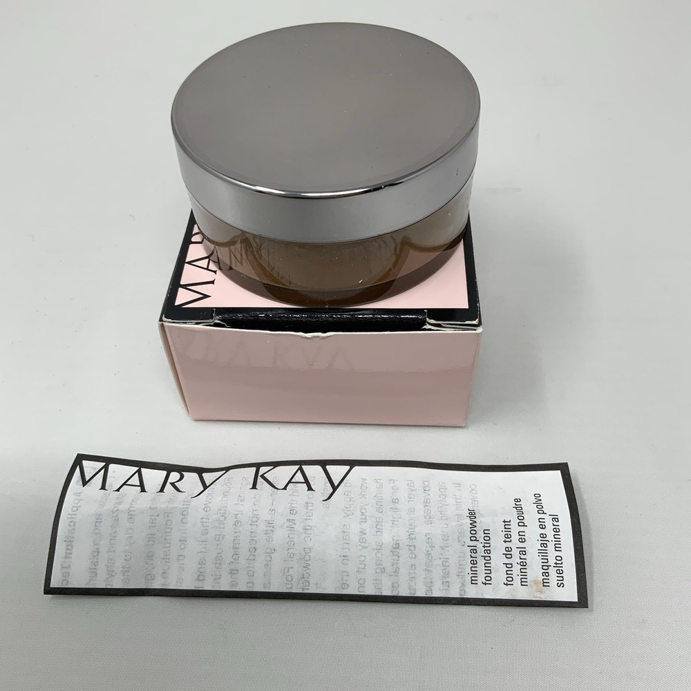 Mary Kay BRONZE 4 Mineral Powder Foundation New in Box‎ Discontinued #040993